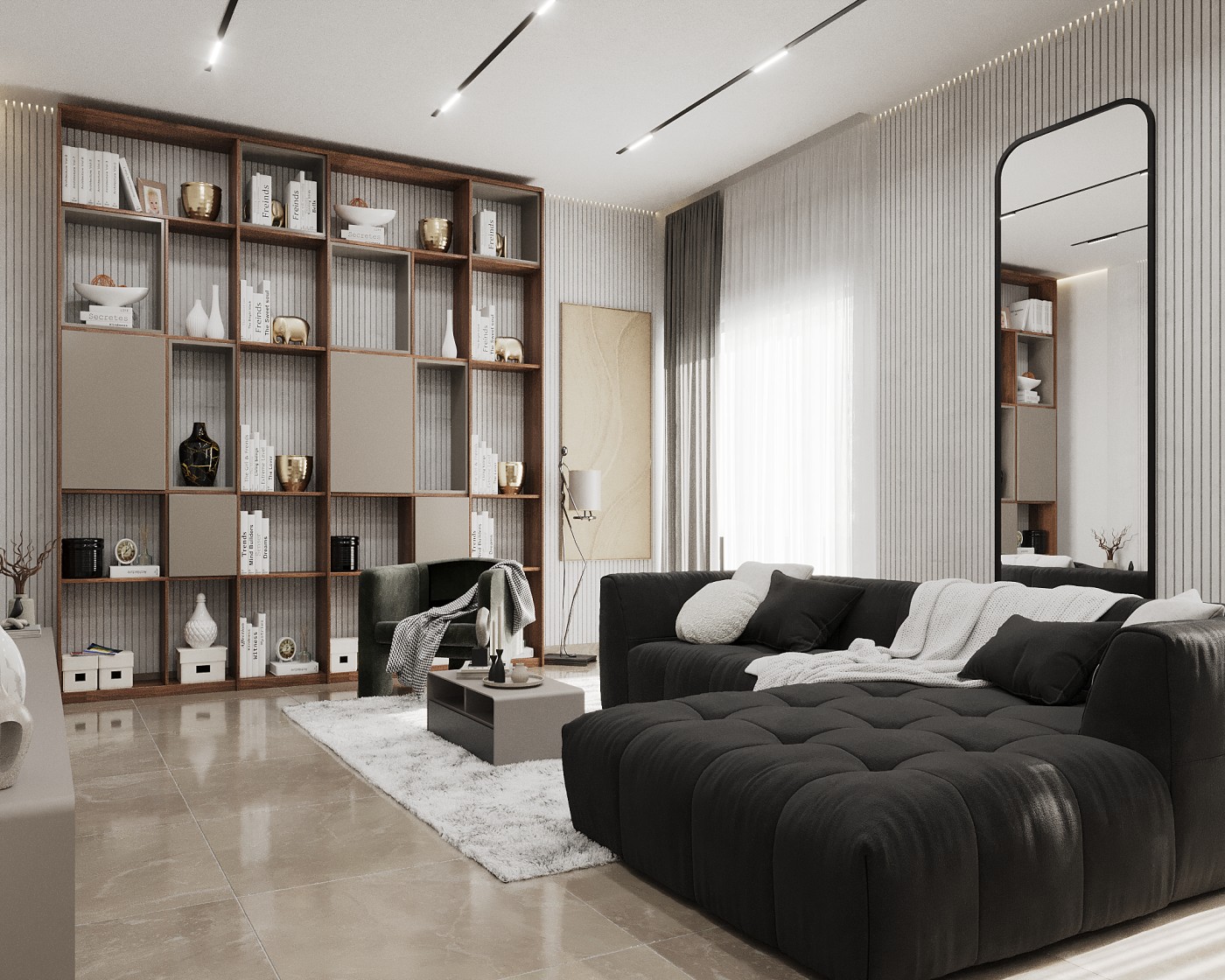 ONE BEDROOM LIVING ROOM IMAGE 2